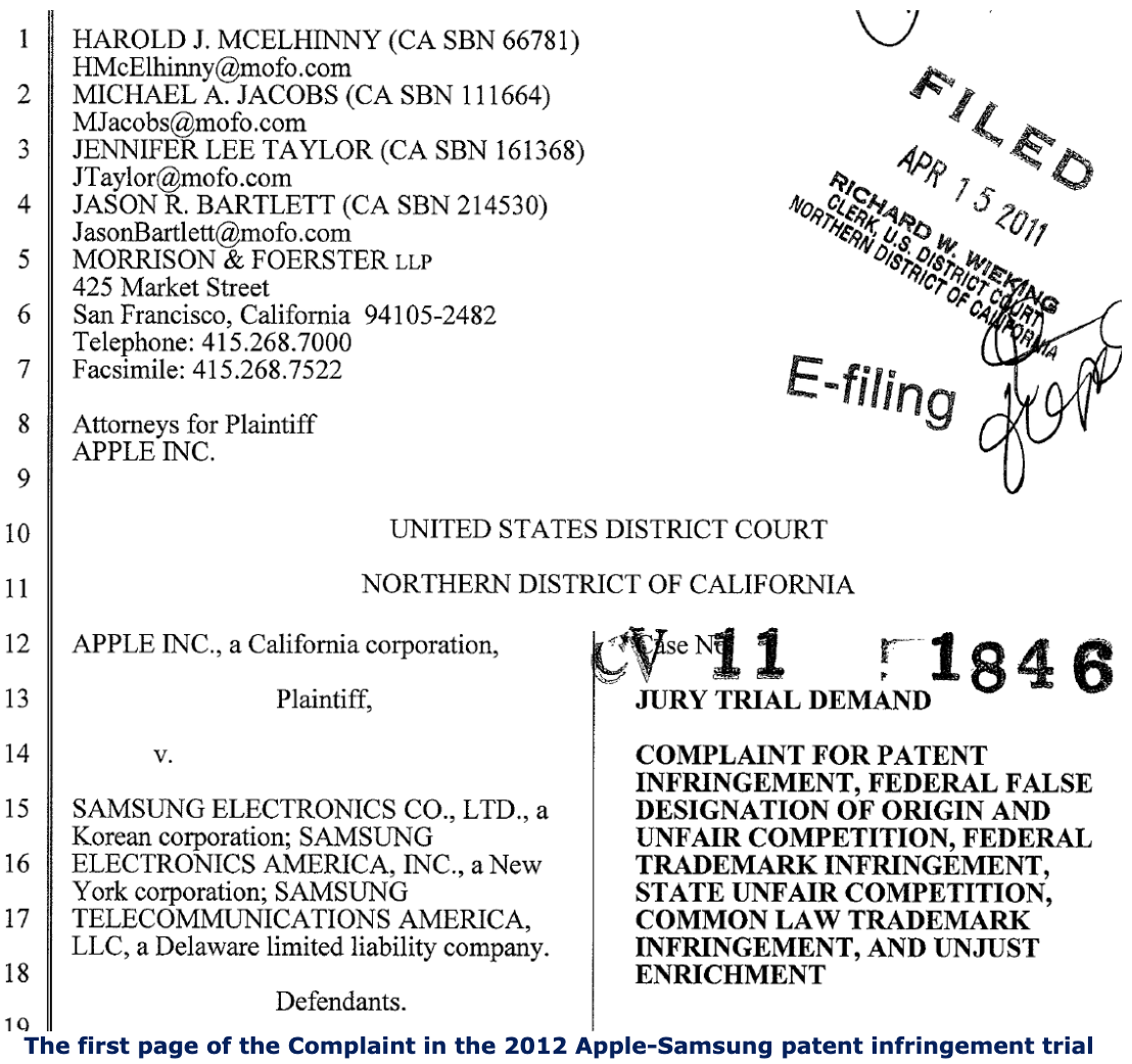 Patent Lawsuit